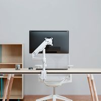 Miniatura 5 de AISENS Soporte de Mesa Eco Contrapeso Giratorio e Inclinable para Monitor TV 9KG  3 Pivotes  1 Brazo  de 17  32   Negro