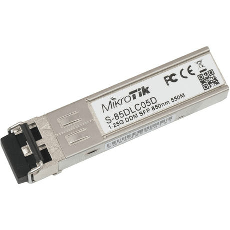 Mikrotik S-85DLC05D Modulo SFP Multi Modo 550m - Imagen 1 de 2 Mikrotik S-85DLC05D Modulo SFP Multi Modo 550m - Imagen 1 de 2