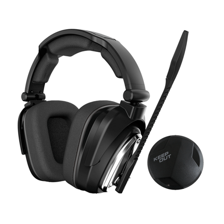 HEADSET INALAMBRICO GAMING KEEPOUT 7.1 HXAIR WIRELESS 2.4Ghz PARA PC/ PS4 / PS3 / XBOX.... TRANSMISO - Imagen 1 de 4 HEADSET INALAMBRICO GAMING KEEPOUT 7.1 HXAIR WIRELESS 2.4Ghz PARA PC/ PS4 / PS3 / XBOX.... TRANSMISO - Imagen 1 de 4