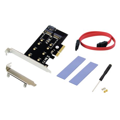 CONTROLADORA CONCEPTRONIC PCIEXPRESS X4 2 PUERTOS SSD M2 - Imagen 4 de 5 CONTROLADORA CONCEPTRONIC PCIEXPRESS X4 2 PUERTOS SSD M2 - Imagen 4 de 5