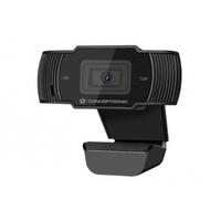 Miniatura 1 de WEBCAM FHD CONCEPTRONIC AMDIS 720P USB   3.6MM 30 FPS ANGULO VISION 68Âº MICROFONO INTEGRADO