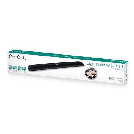 ALMOHADILLA PARA LA MUÑECA EW3180 ERGONOMICA NEGRA - Imagen 2 de 6 ALMOHADILLA PARA LA MUÑECA EW3180 ERGONOMICA NEGRA - Imagen 2 de 6