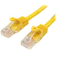 Miniatura 2 de 1m Yellow Snagless UTP Cat5e Patch Cable