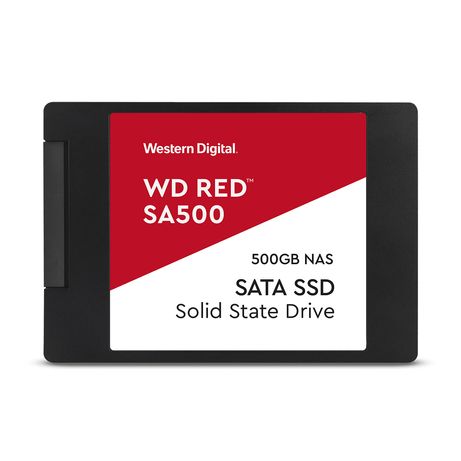 DISCO DURO 500GB 2.5" WD SSD SATA3 3D NAND RED - Imagen 2 de 3 DISCO DURO 500GB 2.5" WD SSD SATA3 3D NAND RED - Imagen 2 de 3