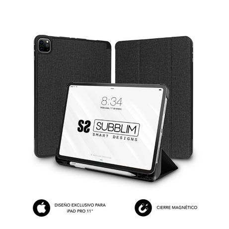 FUNDA TABLET 11" SUBBLIM IPAD PRO 2020 BLACK - Imagen 2 de 6 FUNDA TABLET 11" SUBBLIM IPAD PRO 2020 BLACK - Imagen 2 de 6
