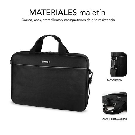 MALETIN + RATON USB PORTATIL 15,6´´ SUBBLIM SELECT NEGRO - Imagen 3 de 5 MALETIN + RATON USB PORTATIL 15,6´´ SUBBLIM SELECT NEGRO - Imagen 3 de 5