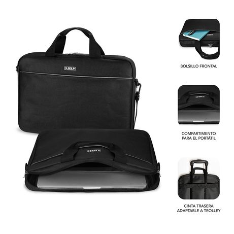 MALETIN + RATON USB PORTATIL 15,6´´ SUBBLIM SELECT NEGRO - Imagen 4 de 5 MALETIN + RATON USB PORTATIL 15,6´´ SUBBLIM SELECT NEGRO - Imagen 4 de 5