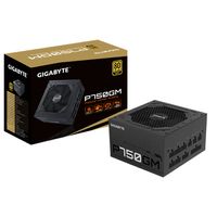 Miniatura 2 de Fuente Alimentación 750W GIGABYTE  P750GM 80 PLUS Gold Modular Negro