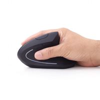 Miniatura 4 de RATON ERGONOMICO GEMBIRD INALAMBRICO NEGRO 6 BOTONES