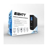 Miniatura 2 de Eightt SAI 2000Va 240V 2-Shuko AVR