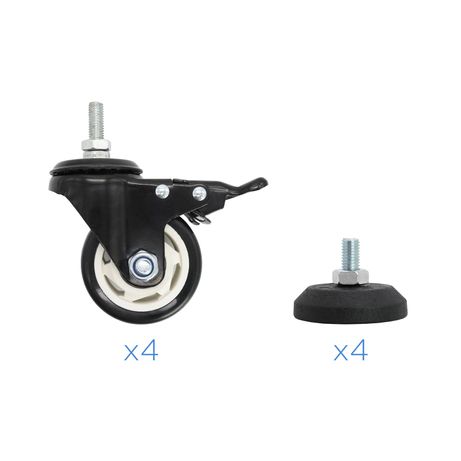 Tooq FS20200M-B Soporte Suelo Ruedas/Bases 60-105 - Imagen 4 de 10 Tooq FS20200M-B Soporte Suelo Ruedas/Bases 60-105 - Imagen 4 de 10