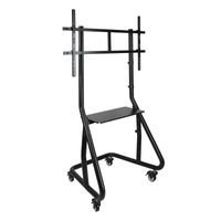 Miniatura 10 de Tooq FS20200M-B Soporte Suelo Ruedas/Bases 60-105