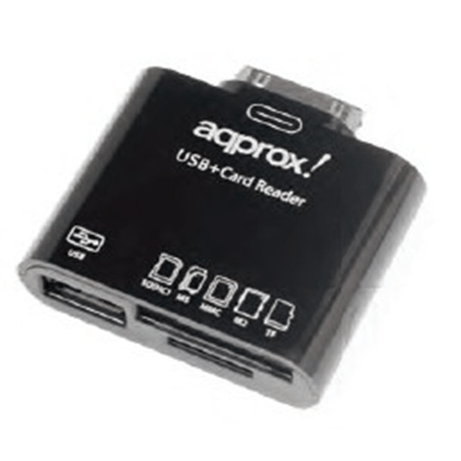 LECTOR MULTITARJETA APPROX APPCRS PARA SAMSUNG - Imagen 1 de 2 LECTOR MULTITARJETA APPROX APPCRS PARA SAMSUNG - Imagen 1 de 2