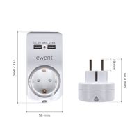 Miniatura 3 de Ewent Cargador USB 4en1 2.4A