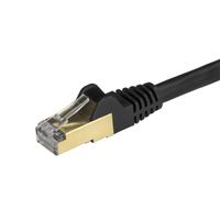 Miniatura 2 de CABLE 2M RED ETHERNET RJ45 STP CAT6A SNAGLESS NEG RO
