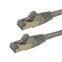 Miniatura 1 de CABLE 1M RED ETHERNET RJ45 STP CAT6A SNAGLESS GR IS