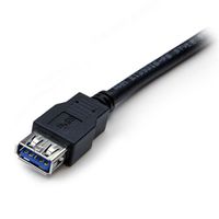 Miniatura 2 de 2M BLACK USB 3.0 MALE TO FEMALE