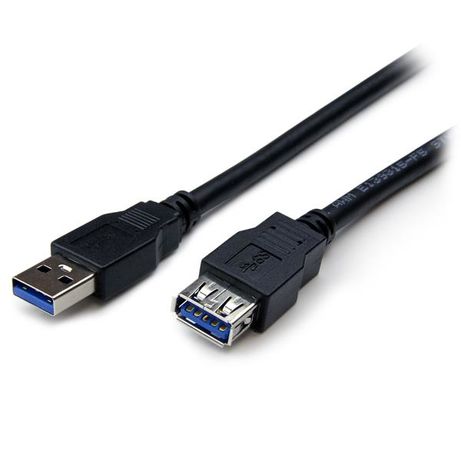 2M BLACK USB 3.0 MALE TO FEMALE - Imagen 4 de 4 2M BLACK USB 3.0 MALE TO FEMALE - Imagen 4 de 4