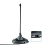 Miniatura 6 de MICROFONO TOOQ TQMM-213 JACK3.5MM NEGRO MULTIMEDIA FLEXIBLE