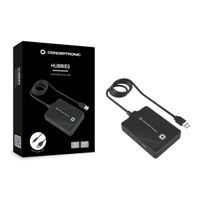 Miniatura 2 de HUB USB 2.0  & 3.0 CONCEPTRONIC  HUBBIES10B 4 PUERTOS Y CABLE DE 90CM
