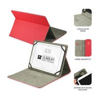 Miniatura 3 de FUNDA STAND 10,1´´ UNIVERSAL SUBBLIM RED