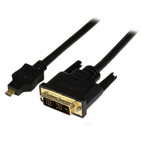 Miniatura 1 de 1m Micro HDMI to DVI-D Cable - M/M