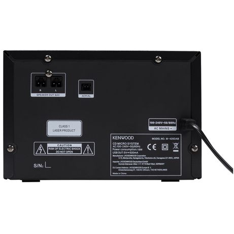 CADENA KENWOOD M-420DAB MICRO BLUETOOTH - Imagen 5 de 8 CADENA KENWOOD M-420DAB MICRO BLUETOOTH - Imagen 5 de 8