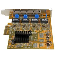 Miniatura 3 de Tarjeta de Red PCI Express Ethernet Gigabit con 4 Puertos RJ45