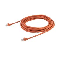 Miniatura 2 de 7m Orange Snagless Cat5e Patch Cable