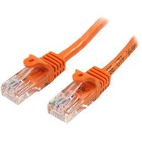 Miniatura 4 de 7m Orange Snagless Cat5e Patch Cable