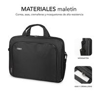 Miniatura 4 de MALETIN PORTATIL 11´´-12.5´´ SUBBLIM NEGRO
