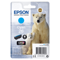 Miniatura 1 de CARTUCHO EPSON CYAN XP-605 C13T26124012