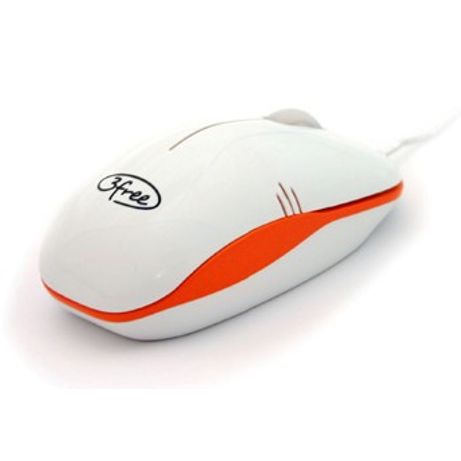 RATON 3FREE OPTICO MCM101 BLANCO/NARANJA USB - Imagen 5 de 6 RATON 3FREE OPTICO MCM101 BLANCO/NARANJA USB - Imagen 5 de 6