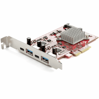Miniatura 1 de 4Port USB PCIe Card 10Gbps USB 3.1 2C/2A