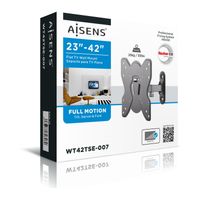 Miniatura 2 de SOPORTE DE PARED AISENS PANTALLAS 23P 42P NEGRO WT42TSE 007