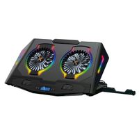 Miniatura 6 de BASE DE REFRIGERACION PARA PORTATILES GAMING CONCEPTRONIC  HASTA 17" 2 VENTILADORES LUZ RBG