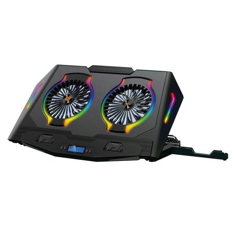 BASE DE REFRIGERACION PARA PORTATILES GAMING CONCEPTRONIC HASTA 17" 2 VENTILADORES LUZ RBG - Imagen 6 de 6 BASE DE REFRIGERACION PARA PORTATILES GAMING CONCEPTRONIC HASTA 17" 2 VENTILADORES LUZ RBG - Imagen 6 de 6