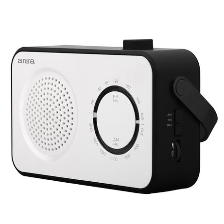 RADIO VINTAGE CON ALTAVOZ AIWA R-190BW AM/FM ALTAVOZ 4" Y JACK 3.5mm DISE??O SOFT TOUCH STYLISH COLOR - Imagen 4 de 6 RADIO VINTAGE CON ALTAVOZ AIWA R-190BW AM/FM ALTAVOZ 4" Y JACK 3.5mm DISE??O SOFT TOUCH STYLISH COLOR - Imagen 4 de 6