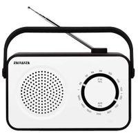 Miniatura 6 de RADIO VINTAGE CON ALTAVOZ AIWA R-190BW AM/FM ALTAVOZ 4" Y JACK 3.5mm DISE??O SOFT TOUCH STYLISH COLOR