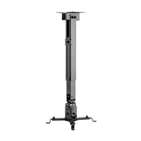 Miniatura 1 de AISENS CWP01TSE-047 SOPORTE PROYECTOR INCLINABLE TECHO NEGRO