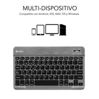 Miniatura 3 de TECLADO SUBBLIM WIRELESS SMART BT GREY