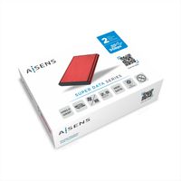 Miniatura 2 de AISENS Caja Externa 2,5" ASE-2525RED 9.5mm SATA a USB 3.0/USB3.1 Gen1, Rojo