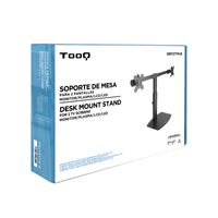 Miniatura 4 de SOPORTE MESA MONITOR/TV TOOQ DB1727TN-B 17´´/27´´ MAX.6KG NEGRO 2 BRAZOS