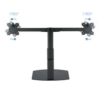Miniatura 9 de SOPORTE MESA MONITOR/TV TOOQ DB1727TN-B 17´´/27´´ MAX.6KG NEGRO 2 BRAZOS