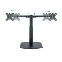 Miniatura 10 de SOPORTE MESA MONITOR/TV TOOQ DB1727TN-B 17´´/27´´ MAX.6KG NEGRO 2 BRAZOS