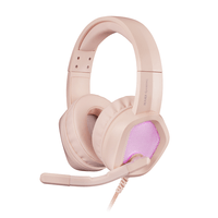 Miniatura 1 de HEADSET MARS GAMING MH320 PINK HI-FI ULTRA-BASS 3D JACK 3.5mm ILUMINACION RGB FLOW (ALIMENTADA POR USB)