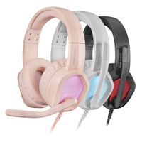 Miniatura 4 de HEADSET MARS GAMING MH320 PINK HI-FI ULTRA-BASS 3D JACK 3.5mm ILUMINACION RGB FLOW (ALIMENTADA POR USB)