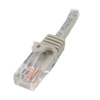 Miniatura 3 de 0.5m Gray Snagless Cat5e Patch Cable
