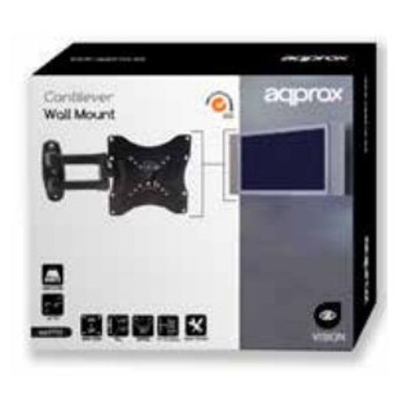 SOPORTE TV PARED 17"-37" APPROX APPST02 - Imagen 3 de 3 SOPORTE TV PARED 17"-37" APPROX APPST02 - Imagen 3 de 3