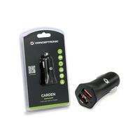 Miniatura 3 de CARGADOR COCHE CONCEPTRONIC CARDEN04B 2PUERTOS USB A  4.8A  24W